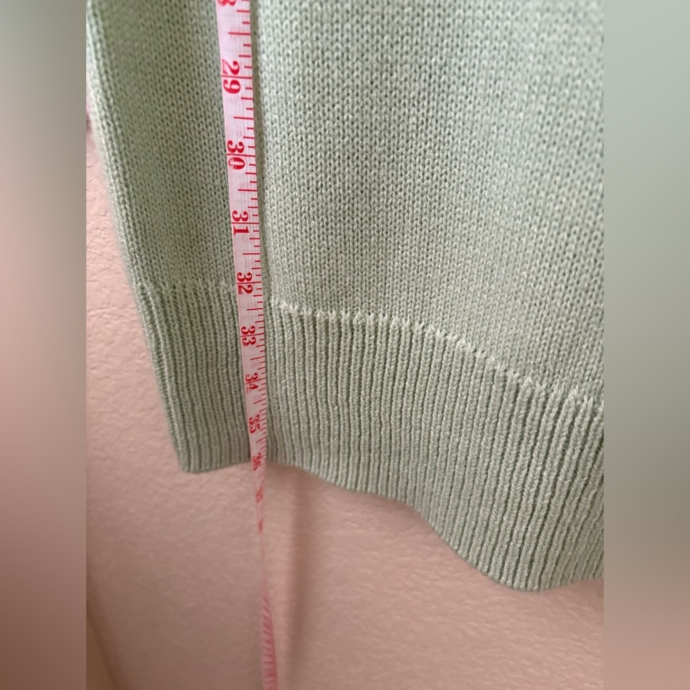 Show Me Your MuMu Mint Green and Pink Sweater Dress - Picture 5 of 6